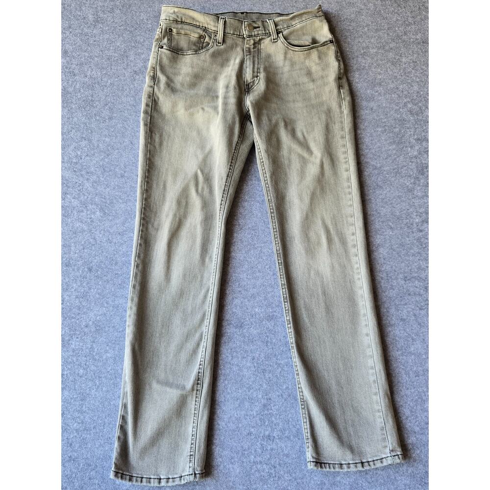 Levi's Jeans Men's 541, 5 Pocket, Grey Color Tapered Athletic Fit, Size 33x32